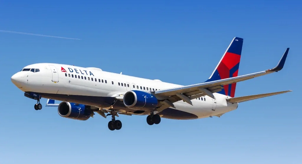 side view of delta plane
