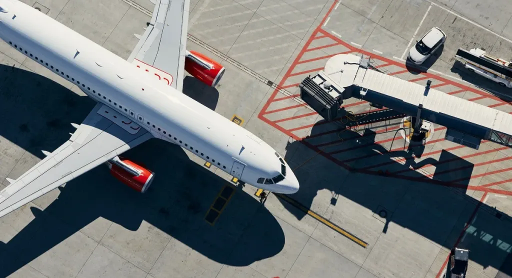 plane at airport