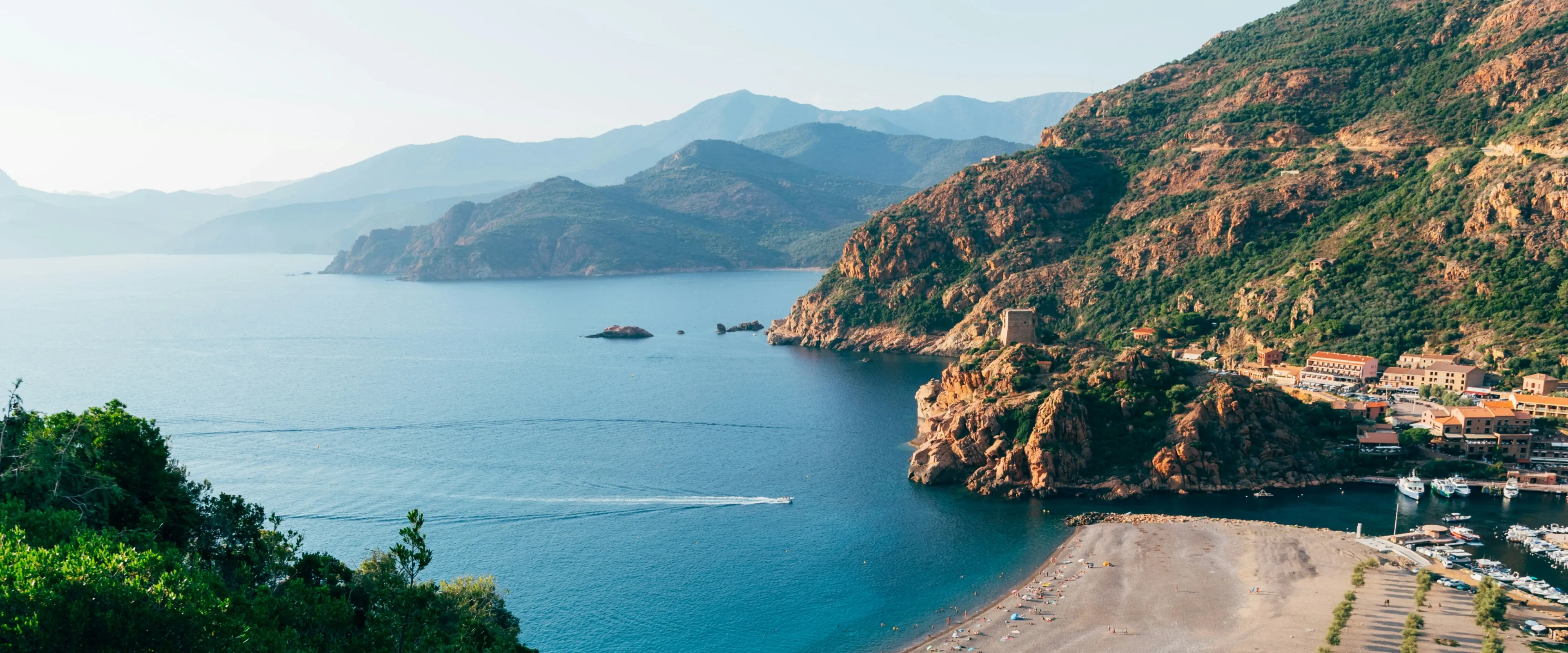 Corsica coastline